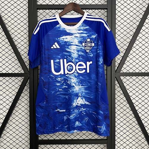 25-26 Como 1907 home soccer jersey size S-2XL