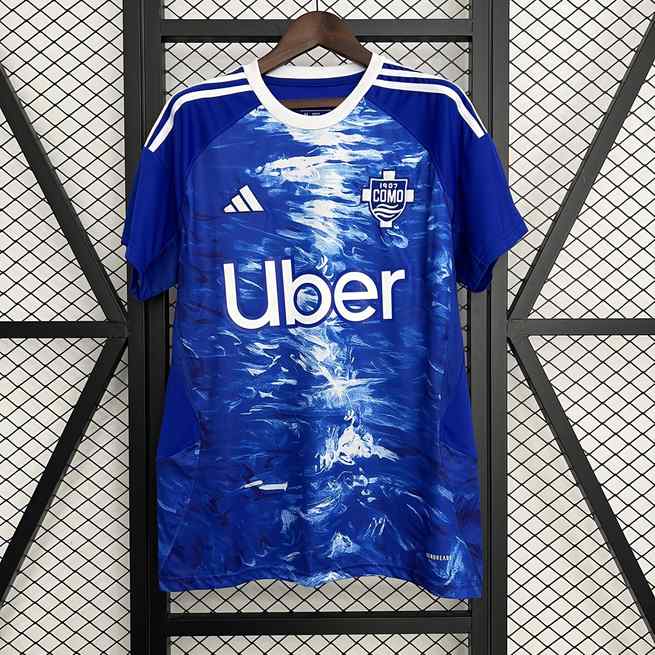 25-26 Como 1907 home soccer jersey size S-2XL