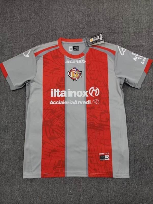 25-26 Cremonese Home Soccer Jersey