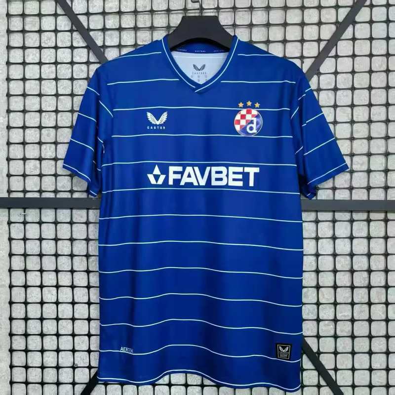 25-26 Dinamo Zagreb home soccer jersey