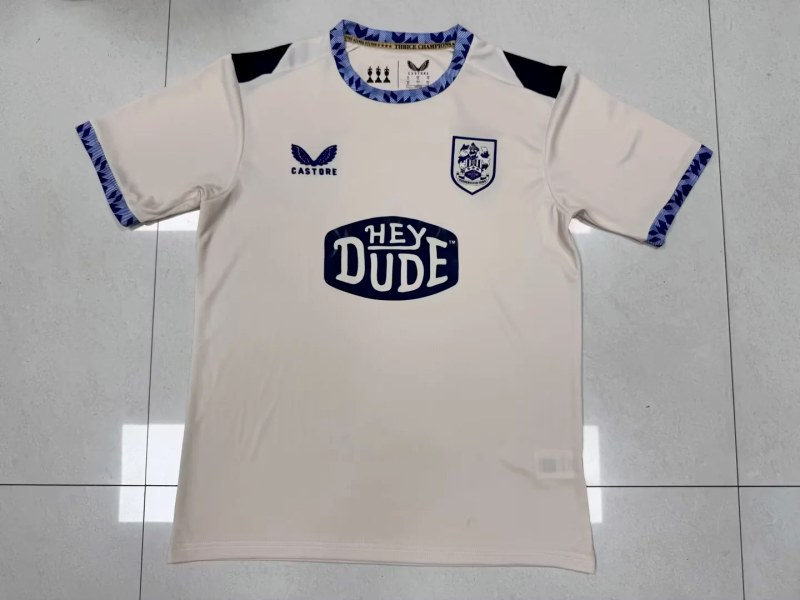 25-26 Huddersfield Town away soccer jersey
