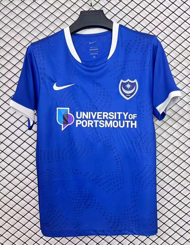 25-26 Portsmouth home soccer jersey