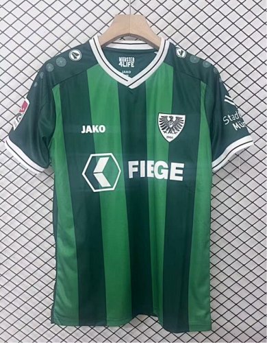 25-26 Preußen Münster Home Soccer Jersey
