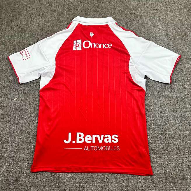 25-26 Stade Brestois home soccer jersey size S-2XL