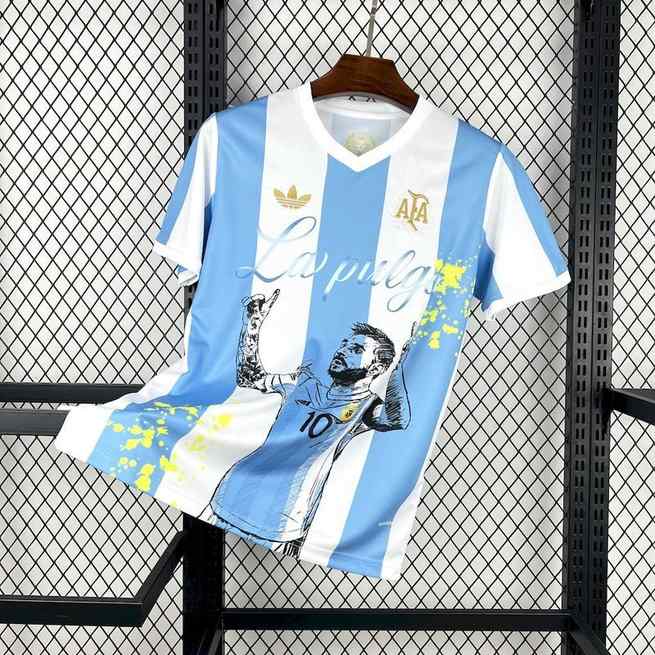 Argentina 2024/25 50th Anniversary Messi Jersey
