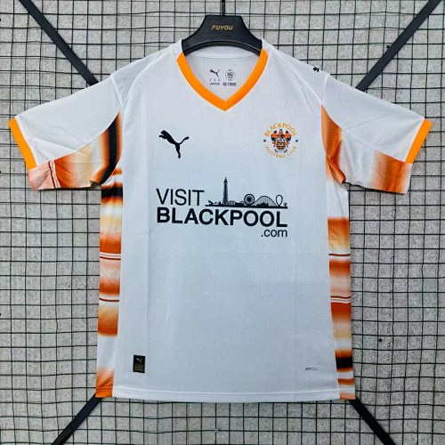 Blackpool F.C. 2025/26 Away Soccer Jersey S-XXL