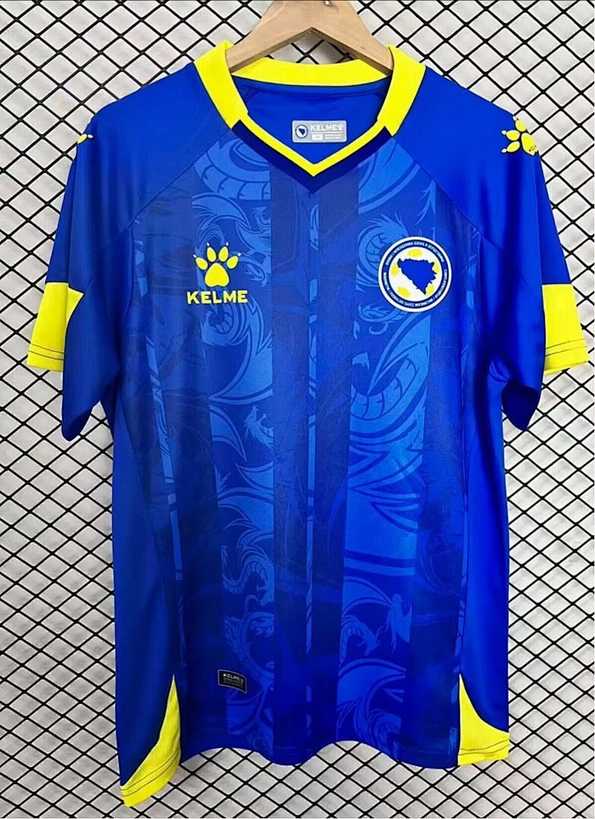Bosnia and Herzegovina 2026 World Cup Home soccer jersey size S-4XL