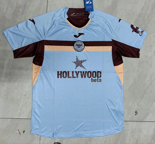Brentford 2025-26 Third Away soccer jersey size S-4XL