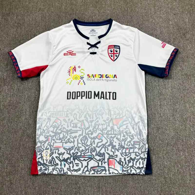 Cagliari 2025/26 Away soccer jerseys Size S-2XL