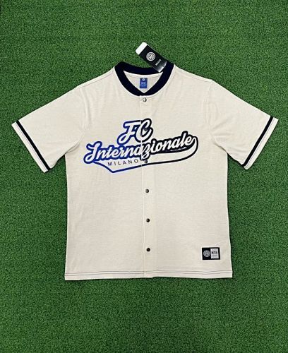 Inter Milan 2025/26 White baseball Jersey