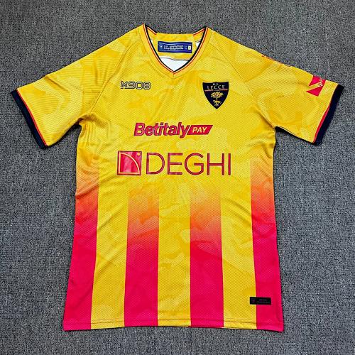 Lecce 2025/26 home soccer jersey size S-2XL