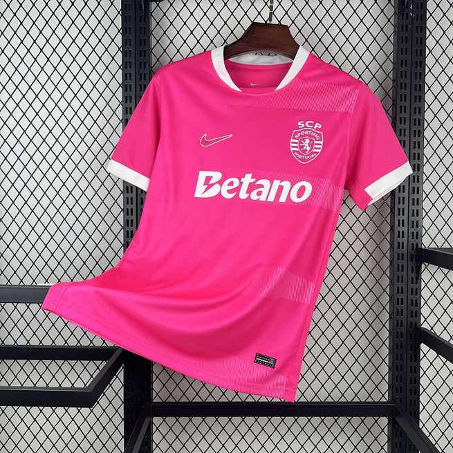 Mens Sporting CP 2026/27 Pink October Jersey