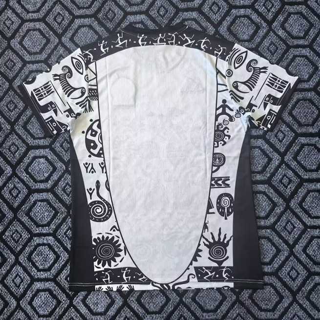 Mexico 2025 White and Black Pattern Special Edition Jersey