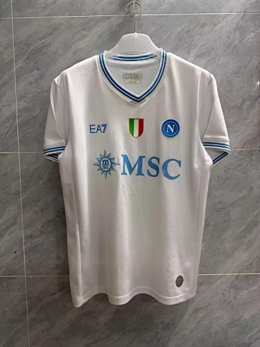 Naples Napoli 2025/26 Champions League White Jersey