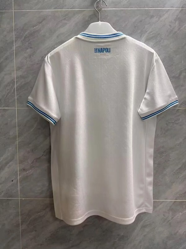 Naples Napoli 2025/26 Champions League White Jersey