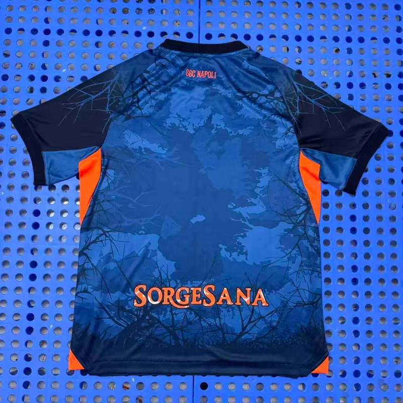 Naples Napoli 2025/26 Halloween version Navy soccer Jersey