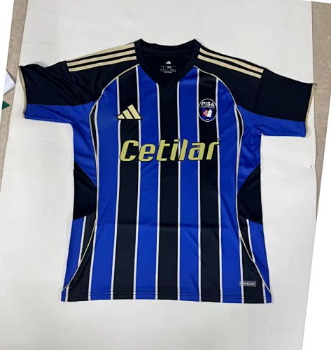 Pisa SC 2025/26 home soccer jersey size S-2XL