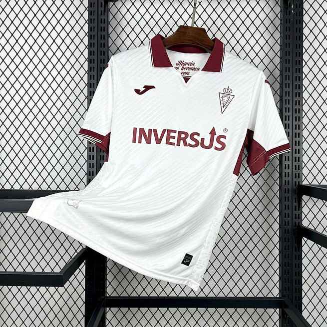 Real Murcia 2025/26 Away Soccer Jersey size S-2XL