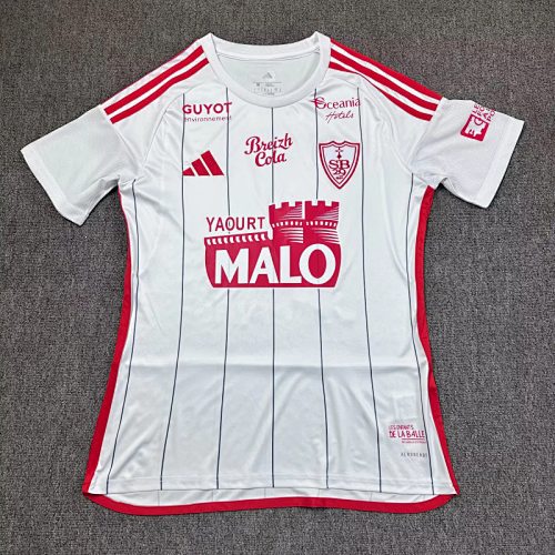 Stade Brestois 25/26 Away soccer jersey size S-2XL