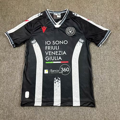 Udinese Calcio 2025/26 home soccer jersey size S-2XL