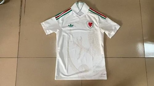 Wales 2026 Away soccer jersey size S-4XL