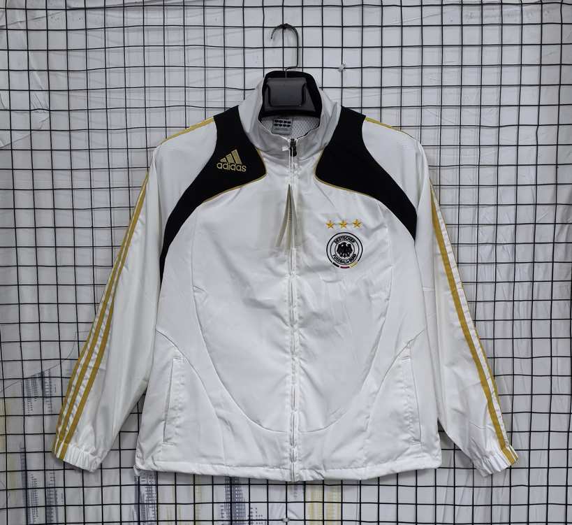 2007 Germany Retro white Windbreaker