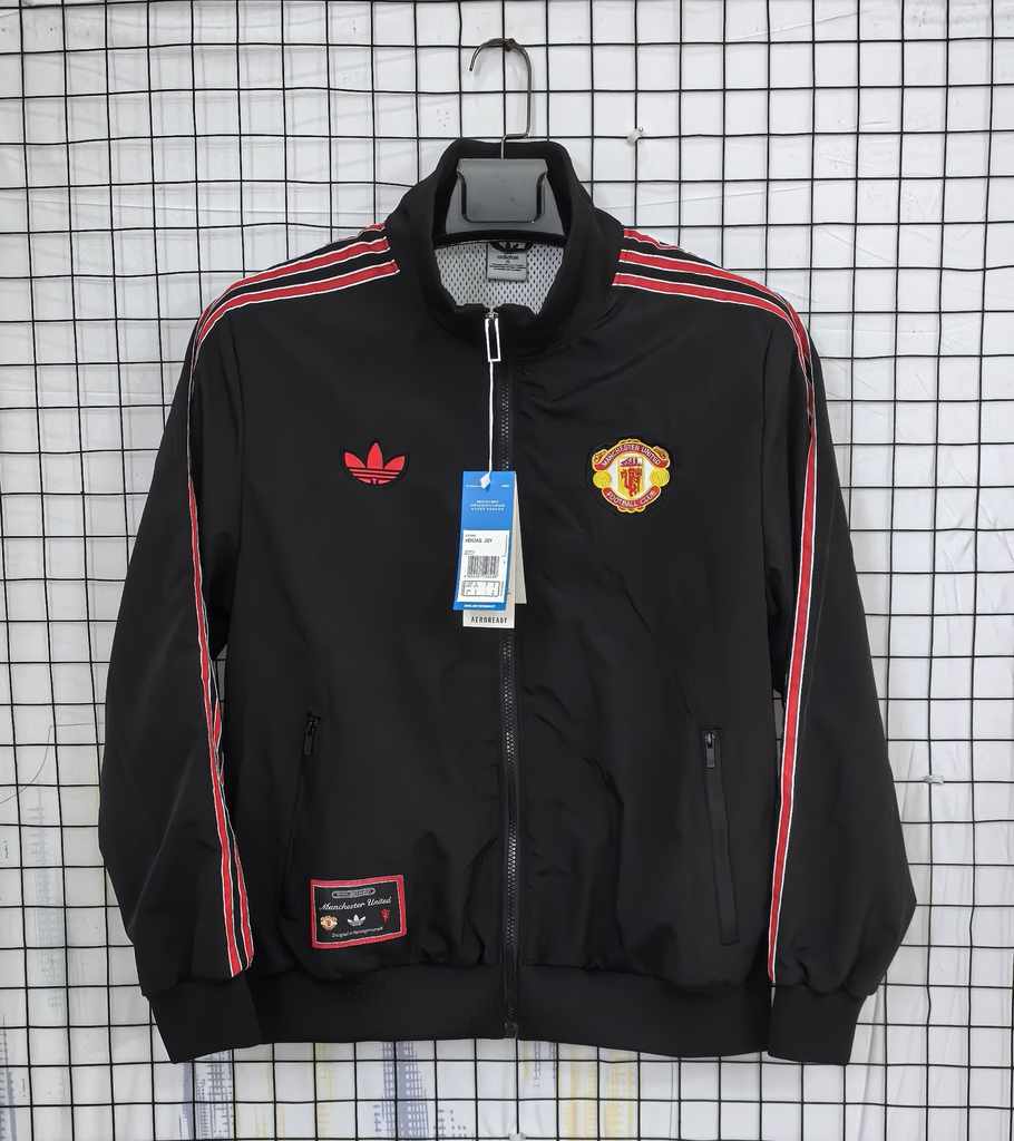 24/25 Manchester United BLack Windbreaker