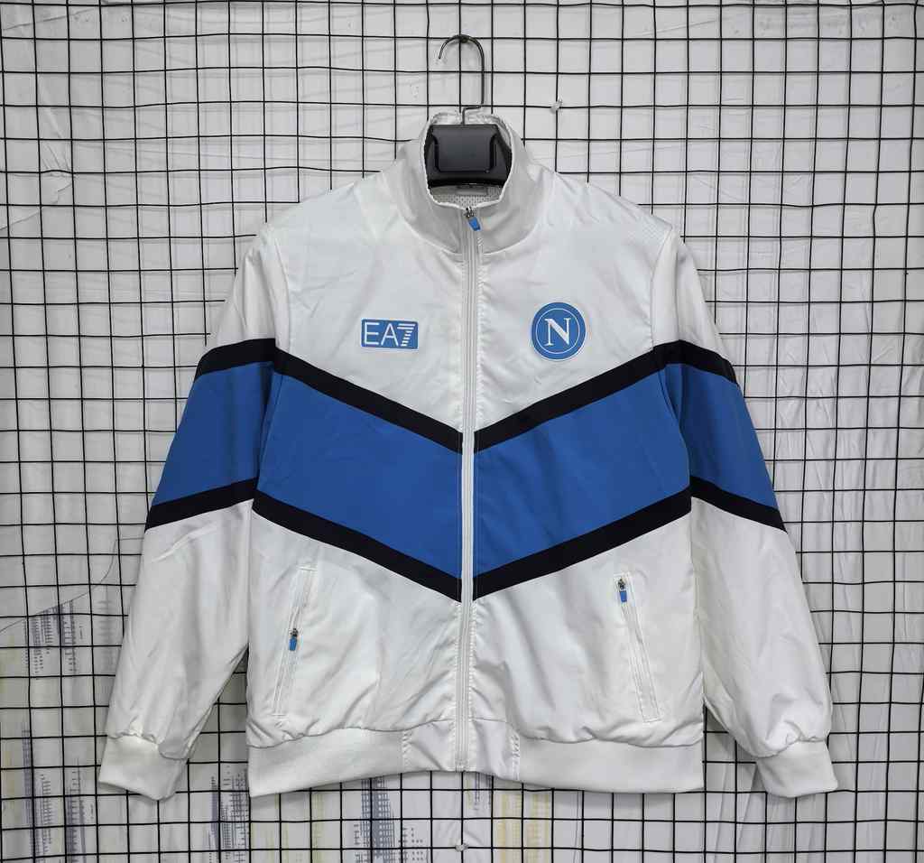 25/26 Napoli White Windbreaker