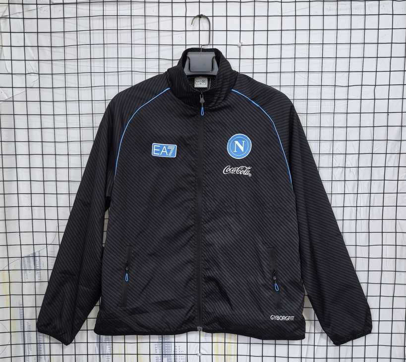 25/26 Napoli black Windbreaker
