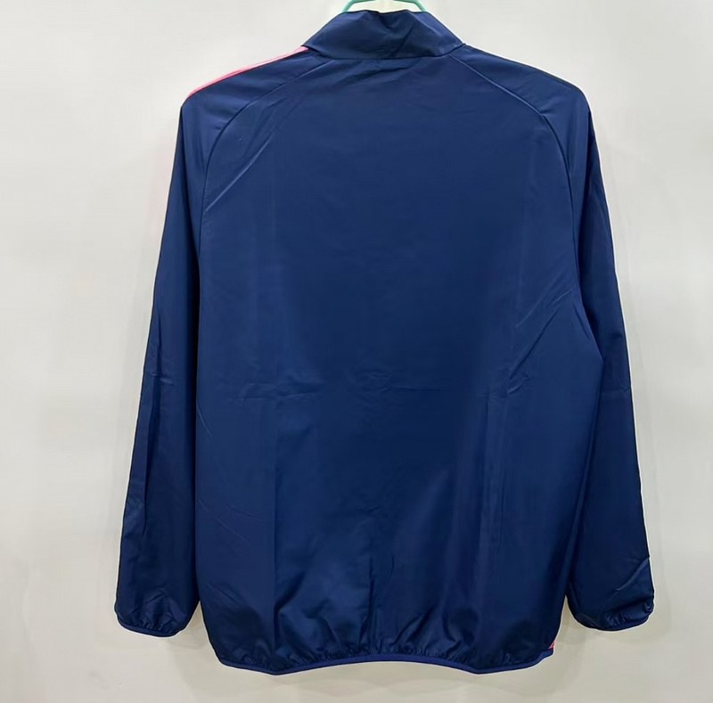 25-26 ASN blue yellow reversible Windbreaker
