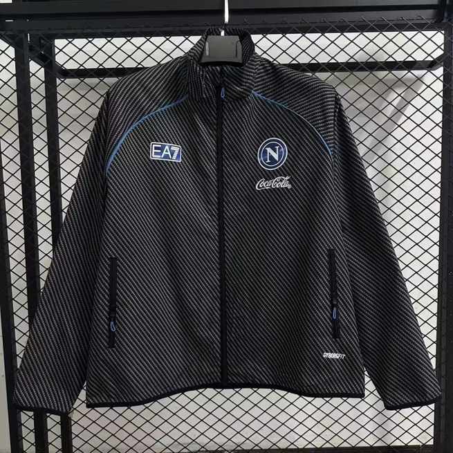 25-26 Napoli Black Windbreaker
