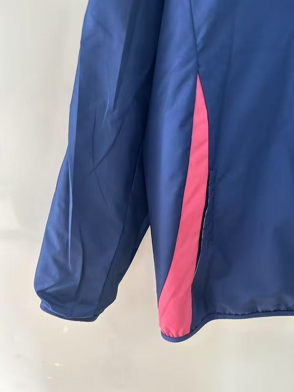 25-26 Sweden blue yellow reversible Windbreaker