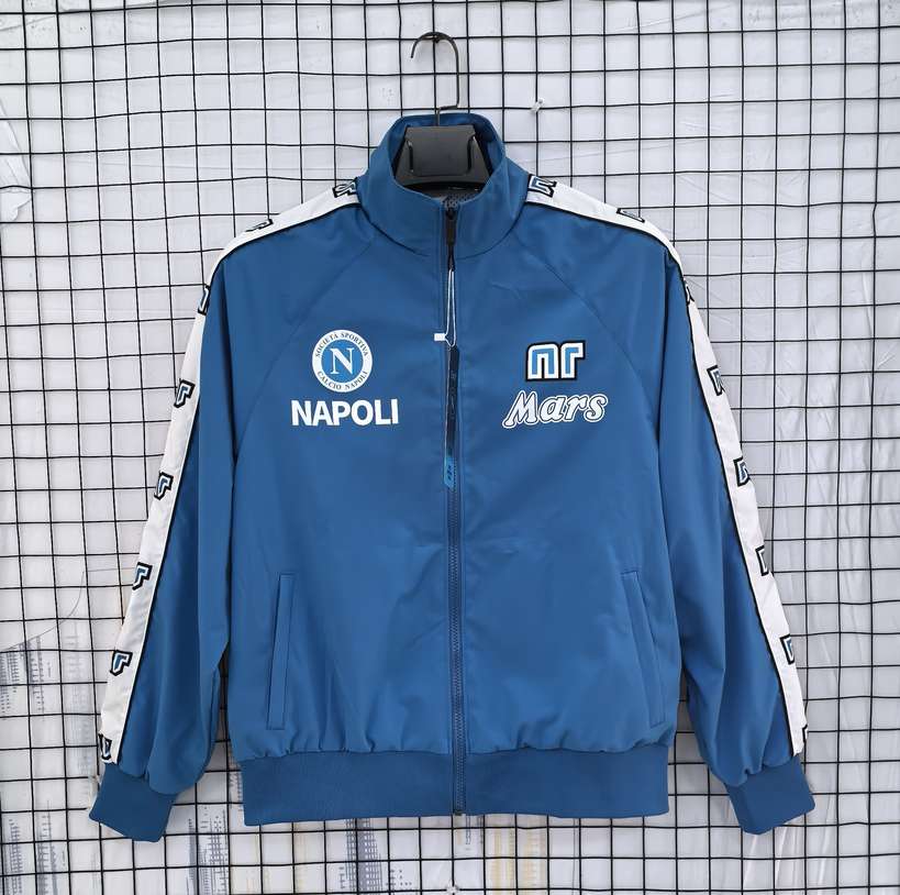 88/89 Napoli Retro Blue Windbreaker