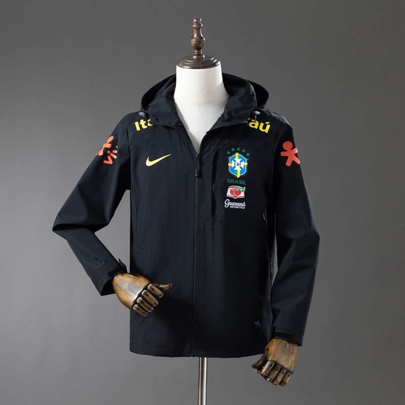 Brazil 2025/26 Black windbreaker (95)