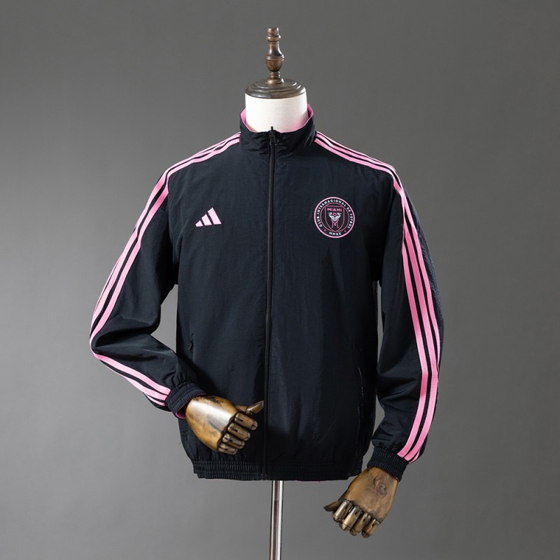 Inter Miami CF 2025-26 Pink And Black Reversible windbreaker