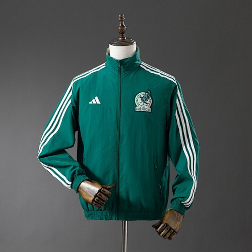 Mexico 2025/26 Green Reversible Windbreaker