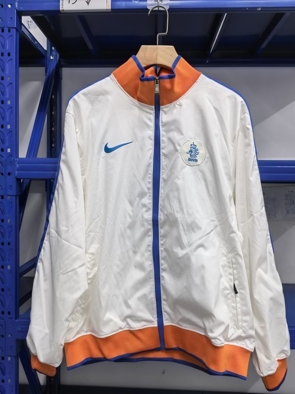 Retro Netherlands 2025/26 White Windbreaker