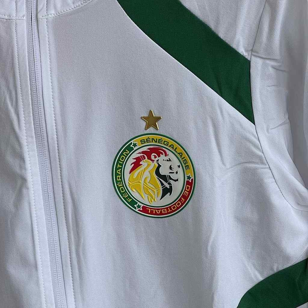 Senegal 2025/26 WhiteWindbreaker Suit Size S-2XL
