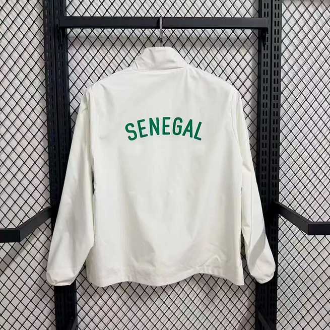 Senegal 2026 White Windbreaker S-2XL