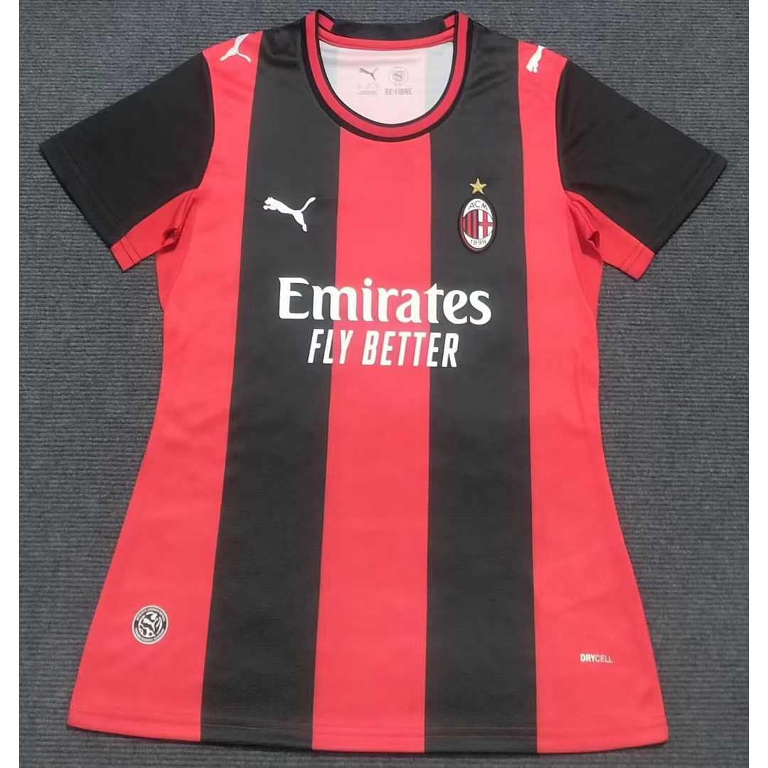 2026/27 AC Milan Home Women's Soccer Jersey S-2XL