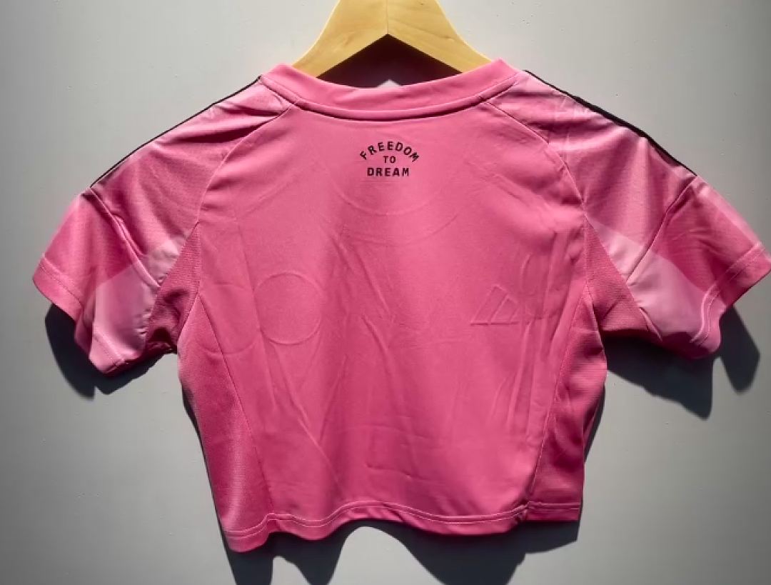 2026/27 Miami Home Women's Crop Top Soccer Jersey S-2XL
