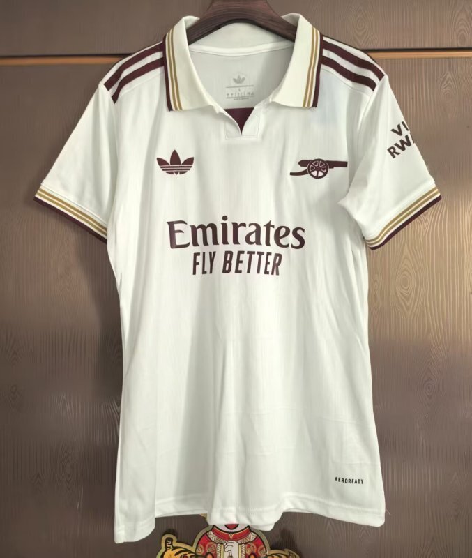 Arsenal 2025/26 woman Third Away Soccer jersey