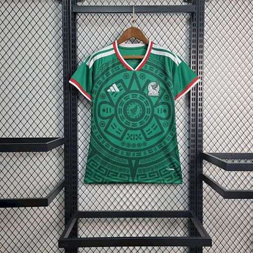 Woman Mexico 2025-26 Home soccer jersey size S-2XL