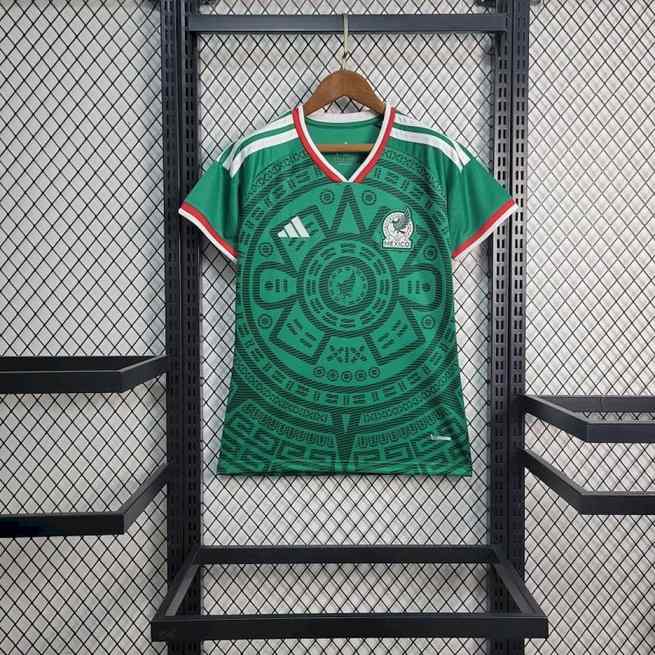 Woman Mexico 2025-26 Home soccer jersey size S-2XL