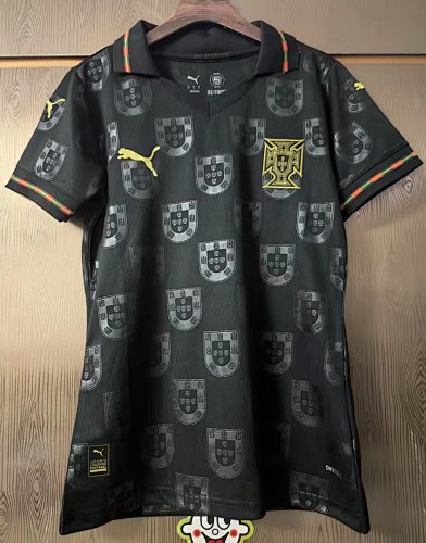 Woman Portugal 2025-26 Away soccer jersey size S-2XL
