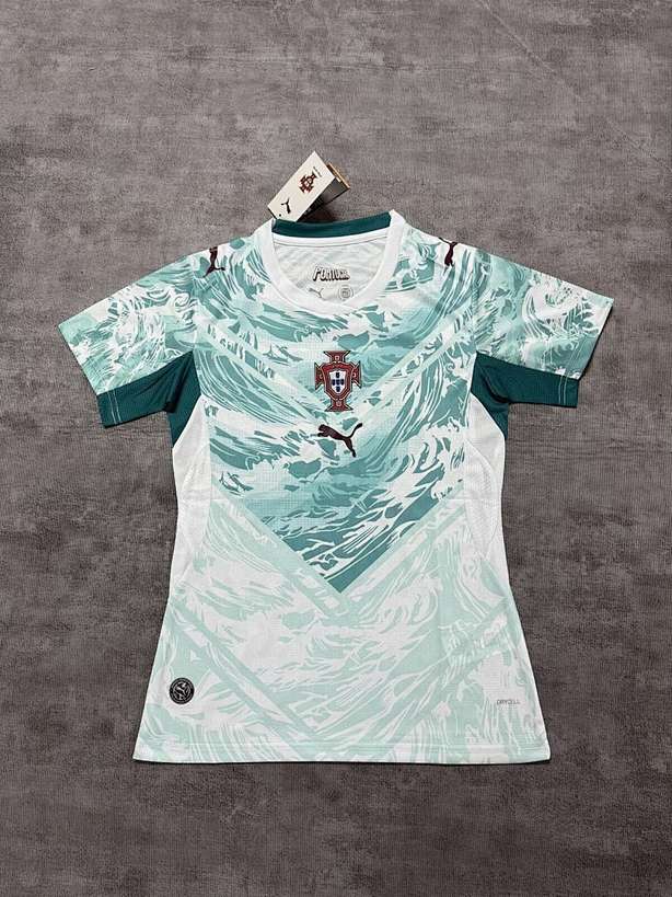 Woman Portugal 2026 World Cup soccer jersey size S-2XL
