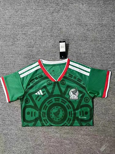 women vest 2026 Mexico home soccer vest size S-XL